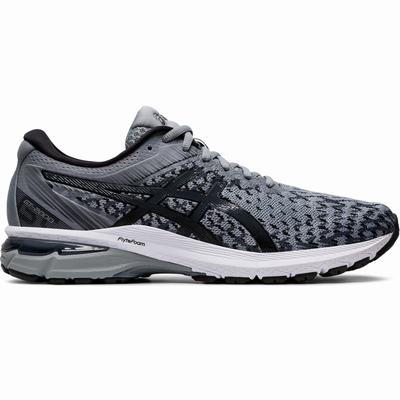 Férfi Asics Gt-2000 8 Knit Futócipő AS0416875 Szürke/Fekete